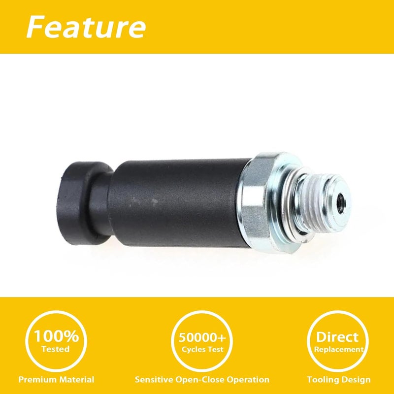GROBARPART Engine Oil Pressure Sensor Switch Compatible with Chevy Camaro Tahoe Avalanche Suburban Silverado 1500 2500 3500 Compatible with GMC Sierra 1500 2500 3500 Yukon 1999-2002 Replacement for 19244505 - Image 5